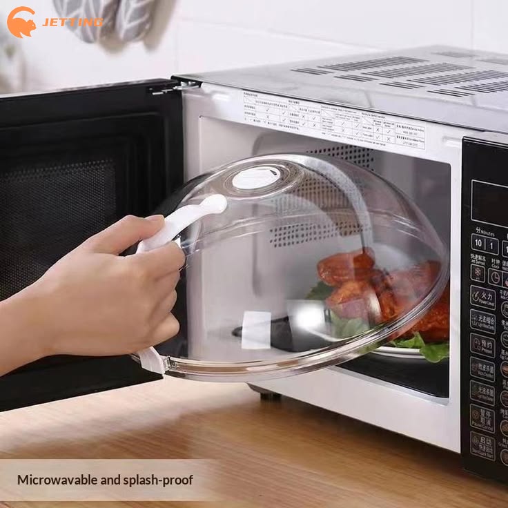 Microwave Food Cover – Keep Your Microwave Clean & Your Food Fresh