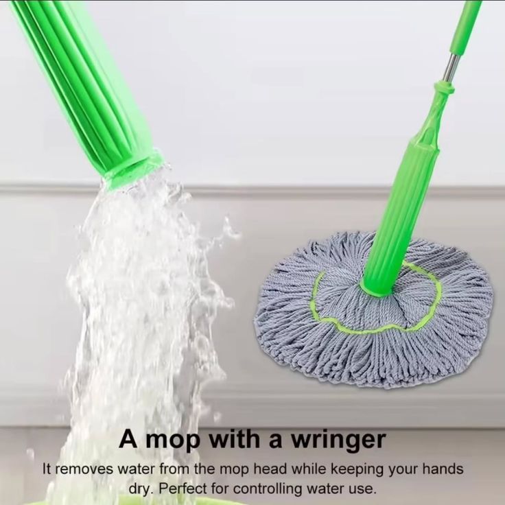Self-Wringing Microfiber Mop – Easy & Efficient Floor Cleaning Solution