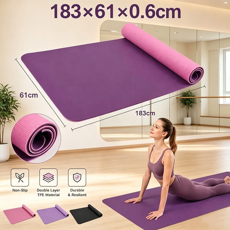 Yoga Mat – Comfort & Stability for Every Workout