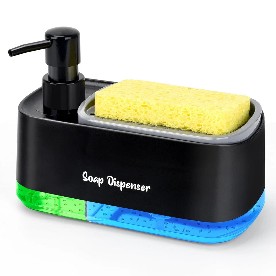 Dual Dish Soap Dispenser Set – Keep Your Kitchen Clean & Organized