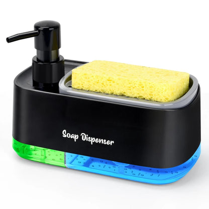 Dual Dish Soap Dispenser Set – Keep Your Kitchen Clean & Organized