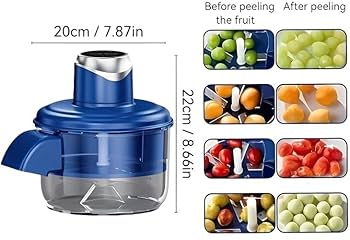 Rechargeable Fruit &amp; Vegetable Peeler Machine – Fast, Safe & Effortless Peeling