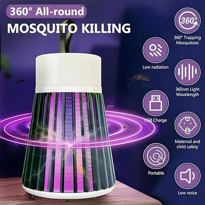 Rechargeable Mosquito Killer Lamp – Portable, Quiet &amp; Chemical-Free Protection