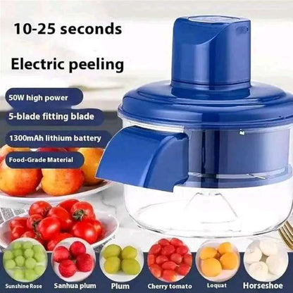 Rechargeable Fruit &amp; Vegetable Peeler Machine – Fast, Safe & Effortless Peeling