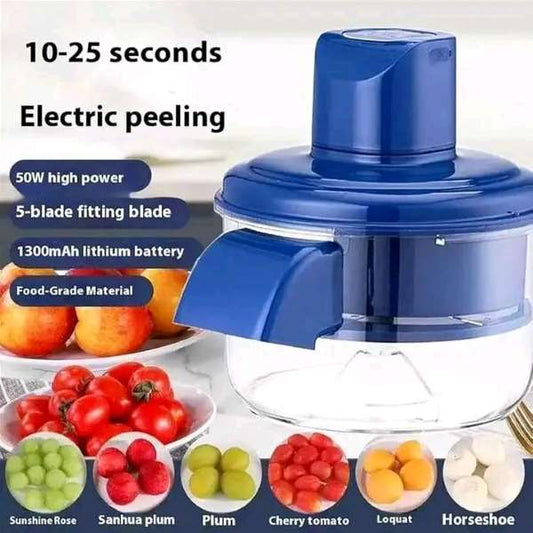 Rechargeable Fruit &amp; Vegetable Peeler Machine – Fast, Safe & Effortless Peeling