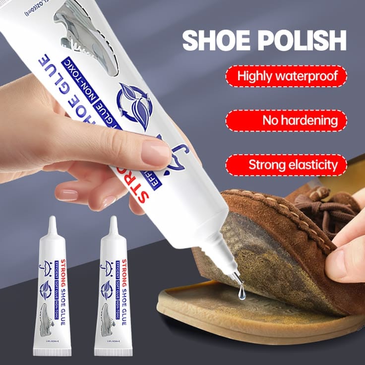 Shoe Repair Glue – Strong, Fast &amp; Long-Lasting Bond Comes As A Pair