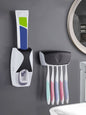 2 in 1 Toothpaste Dispenser & Toothbrush Holder