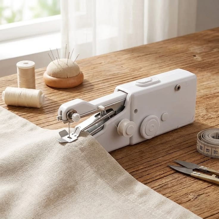 Portable Sewing Machine – Compact Battery-Powered Sewing Solution