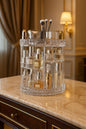 360° Acrylic Jewelry Organizer – Elegant Rotating Storage Solution