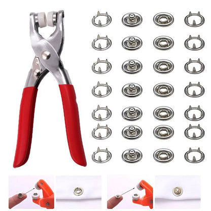 Button Pliers – Easy Snap Button Installation Tool