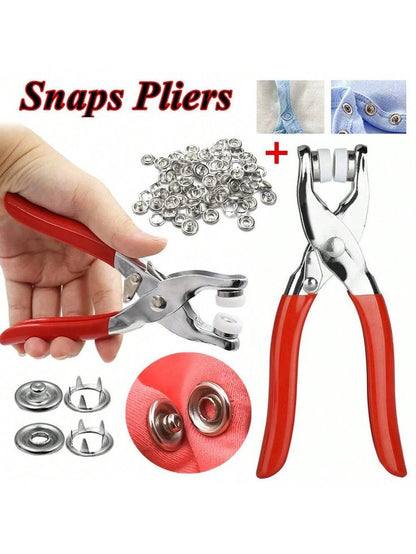 Button Pliers – Easy Snap Button Installation Tool