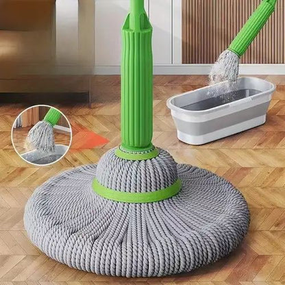 Self-Wringing Microfiber Mop – Easy &amp; Efficient Floor Cleaning Solution