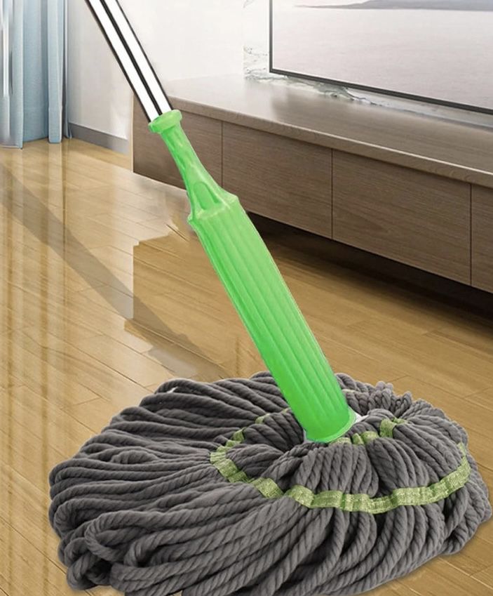 Self-Wringing Microfiber Mop – Easy &amp; Efficient Floor Cleaning Solution