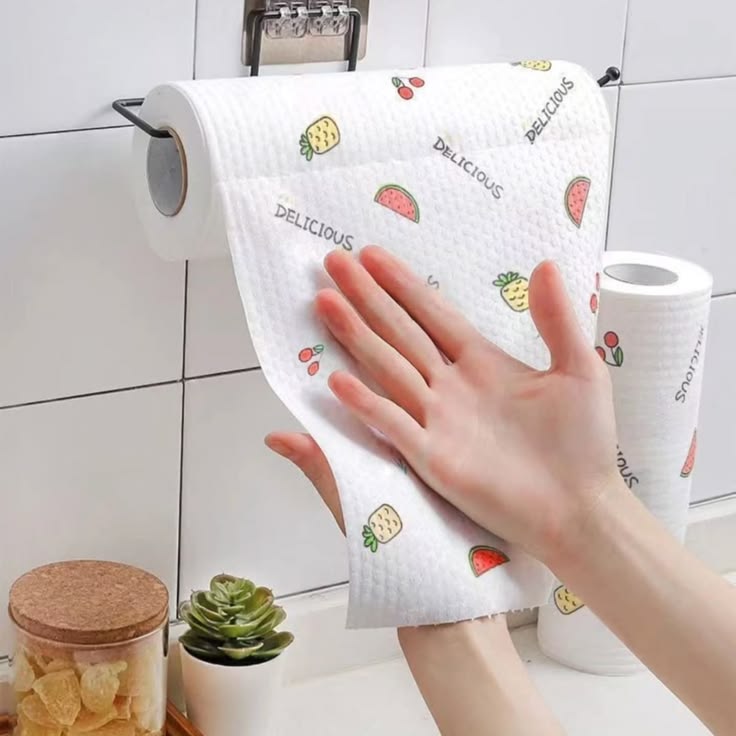 Reusable Kitchen Towel Roll – Washable Multi-Purpose Cleaning Towels