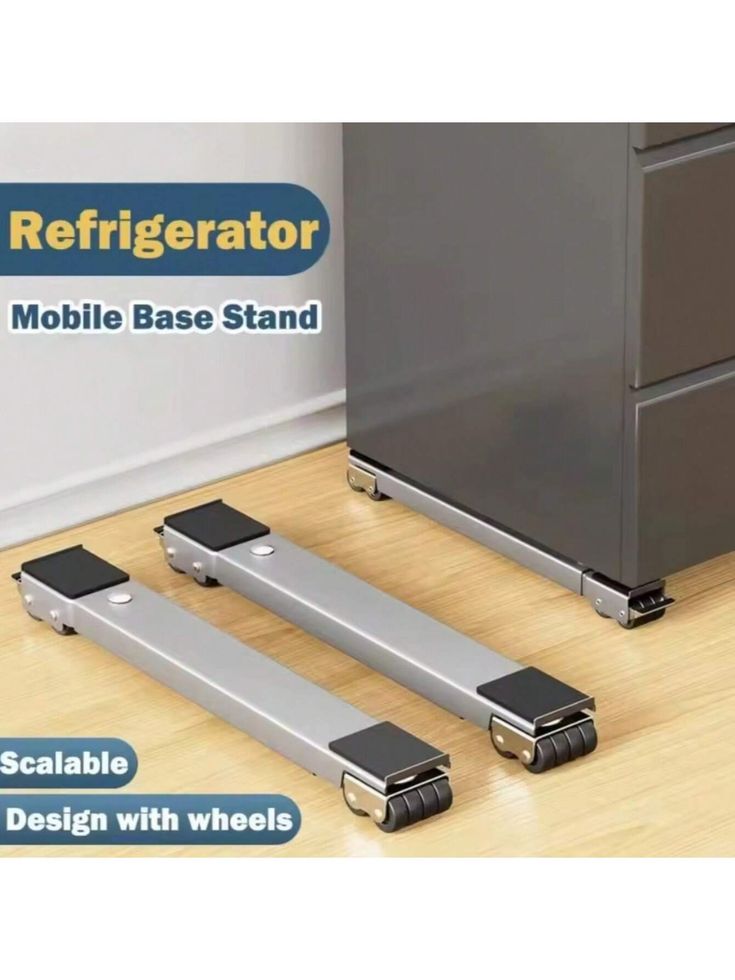 Detachable Trolley for Fridge & Washing Machine – Easy Appliance Moving Stand
