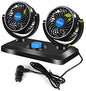 Double Head Car Fan – Powerful Cooling &amp; Better Airflow for Your Car