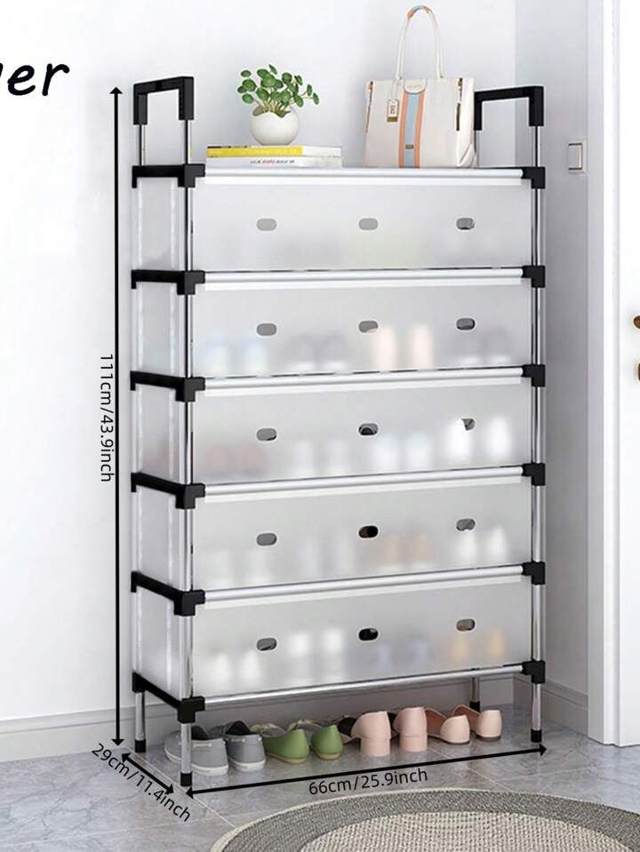 Dustproof Shoe Rack – Neat &amp; Organized Shoe Storage Solution