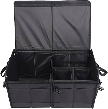 Heavy Duty 3-Partition Foldable Car Boot Organizer – Ultimate Car Storage & Organization Solution