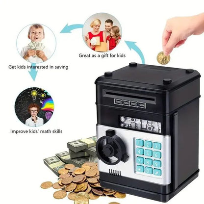 Electronic Money Bank Home ATM – Fun &amp; Secure Savings Bank for Kids