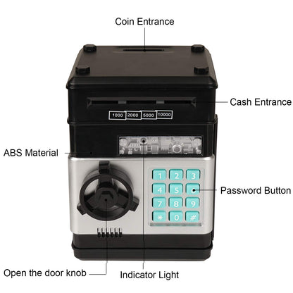Electronic Money Bank Home ATM – Fun &amp; Secure Savings Bank for Kids