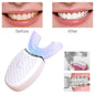 Automatic U Shaped Toothbrush For Adults - 30 Timer, Wireless Charging, Washable, For Travel And Home