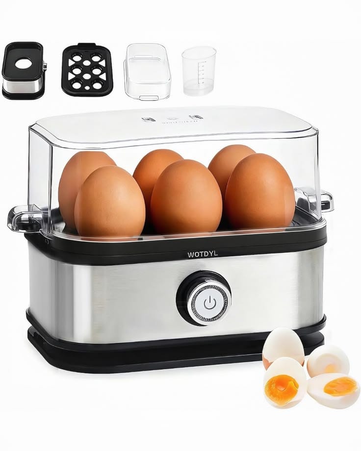 Stainless Steel Egg Boiler – Fast, Easy & Perfectly Cooked Eggs Every Time