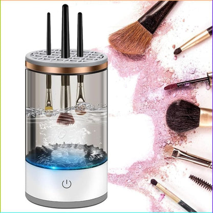 Electric Makeup Brush Cleaner – Deep Clean &amp; Dry Your Brushes in Minutes