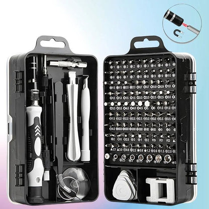 115-Piece Portable Screwdriver Set