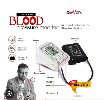 Digital Blood Pressure Monitor – Convenient Blood Pressure Monitoring at Home