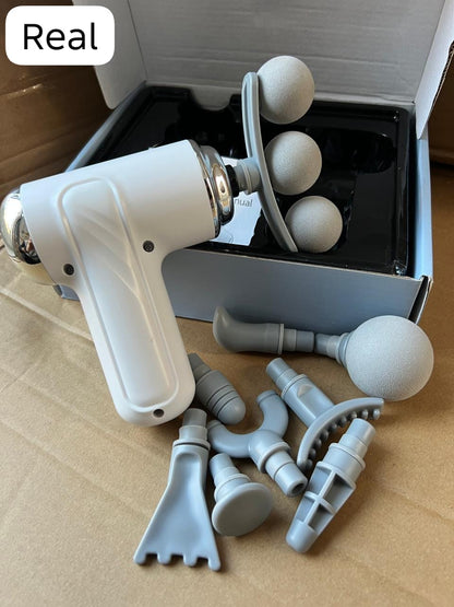 9-Head Fascia Massage Gun – Relax, Massage & Unwind