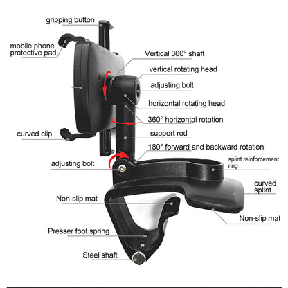 Bracket Car Phone Holder – Secure, Stable &amp; Hands-Free Driving
